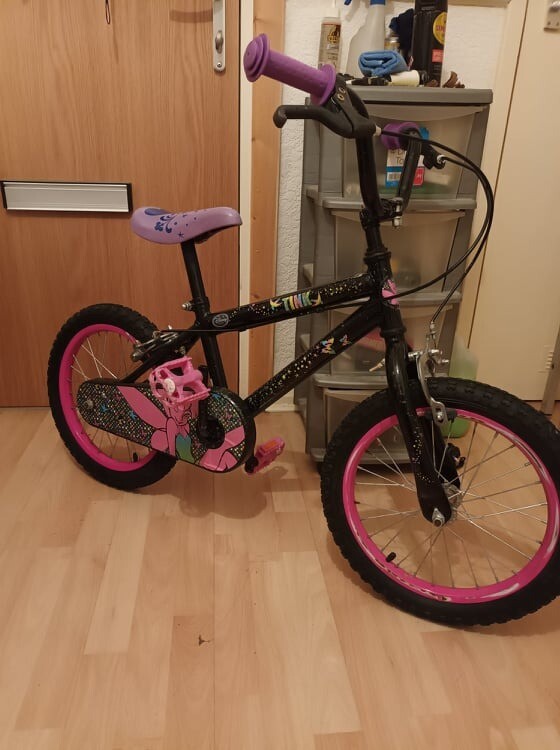 tinkerbell bike 16 inch